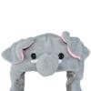 JOYHY Kids Adults Plush Hat Ear Moving Ear Flap Hat with Paw Elephant Style 3 view 4