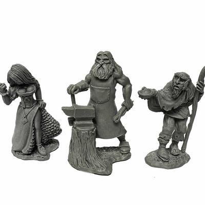 Reaper Townsfolk (Strumpet, Blacksmith, Beggar)