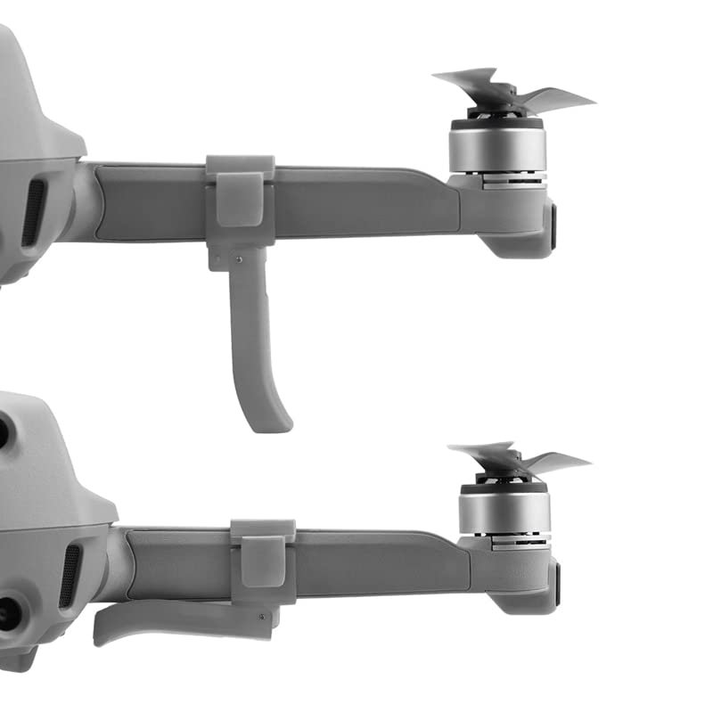 ABZEKH Drone Accessories for 4pcs Landing Gear Legs for DJI Mavic Air 2 for Drone Portable Folded Height Extender Extension Kits Foot Protector Accessory