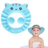 Baby Shampoo Cap Waterproof Baby Shower Cap Adjustable Bathing Hat Visor Hat with Ear Muffler for Toddler Infants Kids view 1