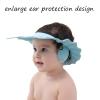 Baby Shampoo Cap Waterproof Baby Shower Cap Adjustable Bathing Hat Visor Hat with Ear Muffler for Toddler Infants Kids view 4