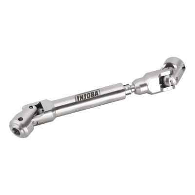 INJORA Drive Shaft Stainless Steel Heavy-Duty Driveshafts for Axial SCX10 90046 AXI03007 TRX4 Redcat Gen8 1/10 RC Car Crawler Upgrade(104-139mm)