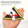 12pcs Doctor Hat Decoration Cake Decorating Supplies Graduation Dessert Picks Cake Decorative Picks Cake Ornaments Graduation Cupcake Toppers Graduation Cake Decoration view 4