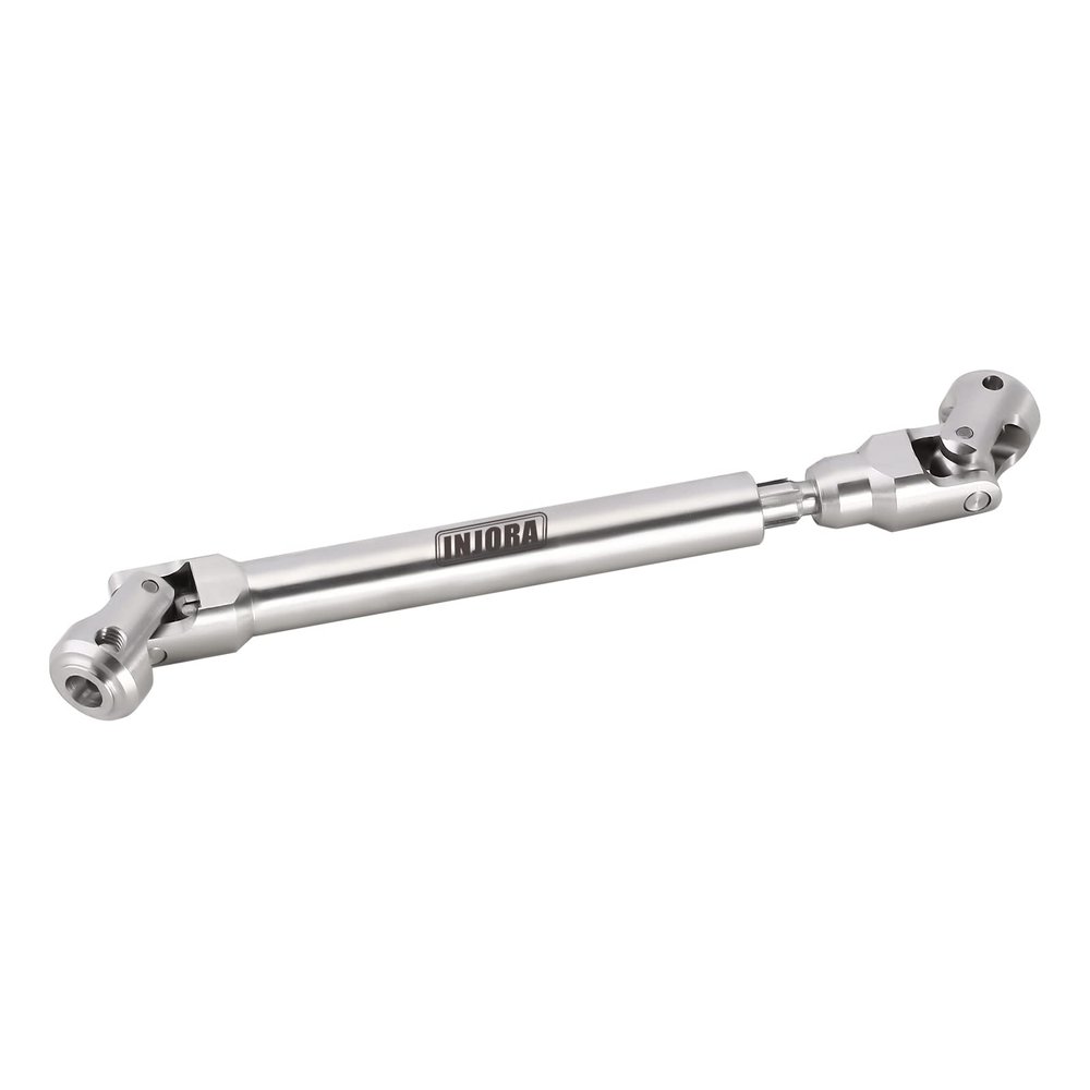 INJORA Drive Shaft Stainless Steel Heavy-Duty Driveshafts for Axial SCX10 90046 AXI03007 TRX4 Redcat Gen8 1/10 RC Car Crawler Upgrade(129mm-179mm)