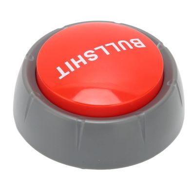 Game Show Buzzer, Sound Button Mischief Gifts Universal Pet Training Low Power Consumption Press Type Funny for Study Office Home