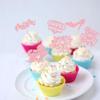 24Pcs Happy Mother's Day Cupcake Toppers Glitter Best Mom Ever Cupcake Picks Super Mom Cake Decorations for Happy Mother's Day Birthday Party Cake Decorations Supplies Pink view 4