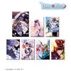 Hatsuno Okoku Trading Cover Illustration Square Tin Badge, Pack of 7, Box view 2