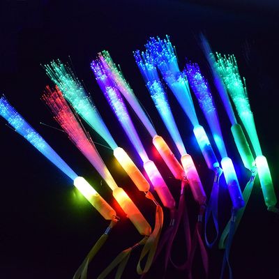 Hongfu Glow Sticks Bulk, 15 Pcs LED Light Up Wands with 3 Modes, Multicolor, Party Supplies for Wedding, Raves, Concert, Party
