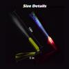 Hongfu Glow Sticks Bulk, 15 Pcs LED Light Up Wands with 3 Modes, Multicolor, Party Supplies for Wedding, Raves, Concert, Party view 4