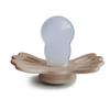 FRIGG Lucky Symmetrical SilkySoft Silicone Baby Pacifier | Made in Denmark | BPA-Free (Pale Daffodil/Silky Satin, 6-18 Months) view 4