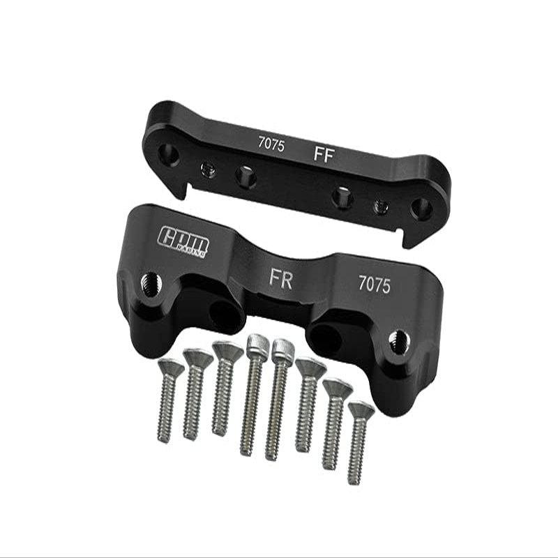 Aluminum Front Lower Suspension Mount for Arrma 1:5 KRATON 8S BLX/Outcast 8S BLX/KRATON EXB Roller Upgrades - Black