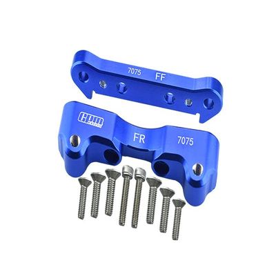 Aluminum Front Lower Suspension Mount for Arrma 1:5 KRATON 8S BLX/Outcast 8S BLX/KRATON EXB Roller Upgrades - Blue
