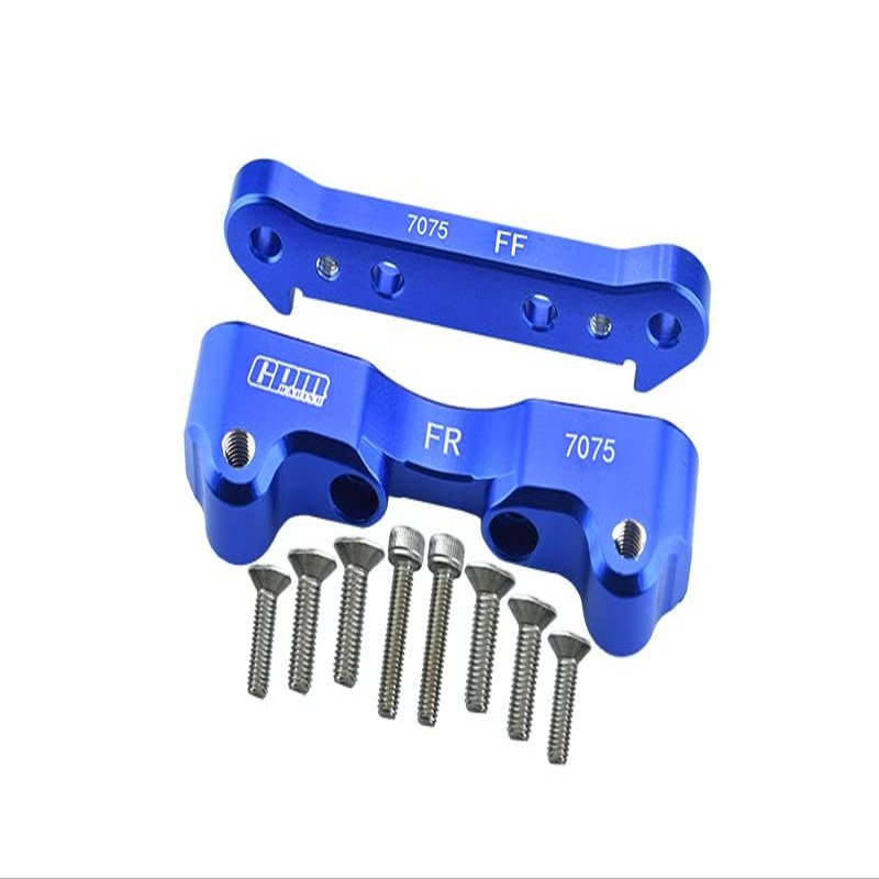 Aluminum Front Lower Suspension Mount for Arrma 1:5 KRATON 8S BLX/Outcast 8S BLX/KRATON EXB Roller Upgrades - Blue