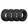 1.0 Inch Adhesive Rubber Tires 50.8mm X 22.5mm with Foam Inserts for Traxxas 1:18 TRX4M Ford Bronco/Land Rover Defender/Axial 1:24 SCX24 Deadbolt/Jeep Wrangler Upgrades view 3