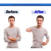 100pcs Men Breast Patch, Breathable and Sweatproof Sports Nipple Pad for Marathon, Self Adhesive Anti Slip Nipple Cover Sticker for Runner, Skin Friendly Invisible Male Boobs Covers(White) view 4