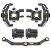TRX4M Brass Weight Blocks Knuckle Axle Cover Diff Cover Steering Link for 1/18 RC Car TRX4M Upgrade Parts RC Crawler (4-in-1 Set for TRX4M) view 1