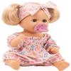 Gtz Sleepy Aquini Girl Flower - 13" Bath Baby Girl Doll with Blonde Hair to Wash and Style view 1