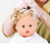 Gtz Sleepy Aquini Girl Flower - 13" Bath Baby Girl Doll with Blonde Hair to Wash and Style view 2