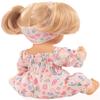 Gtz Sleepy Aquini Girl Flower - 13" Bath Baby Girl Doll with Blonde Hair to Wash and Style view 3