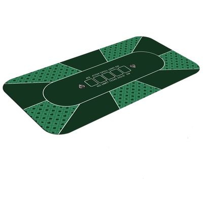 70 x 35 Inch Professional Portable Table Mat Texas Holdem PokerAnti-Slip Rubber with Carrying Bag