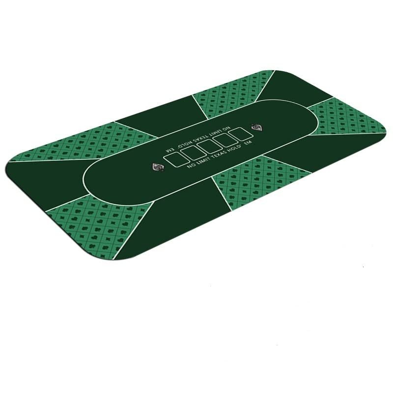 70 x 35 Inch Professional Portable Table Mat Texas Holdem PokerAnti-Slip Rubber with Carrying Bag