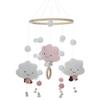 Cloud Baby Mobile for Crib - Hanging Nursery Ceiling Decoration for Newborns, Infants, and Toddlers in Children's Room view 1