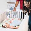 Baby Mobile for Crib Hanging Nursery Decoration Newborns Infants Bed Cot Ceiling Mobile Children's Room Blue view 2