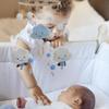 Baby Mobile for Crib Hanging Nursery Decoration Newborns Infants Bed Cot Ceiling Mobile Children's Room Blue view 4