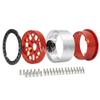 Lifehead Aluminum RC Rims 2.2 Inch Split Structure Beadlock Wheels Rims for 1/10 RC Model Car Crawler Retrofit Accessories D90 KM5 YK4082 Axial SCX10 90046 RR10 Traxxas TRX4 TRX6 view 3