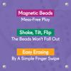 Magnatab Minis - Sensory Toys, Magnetic Drawing Tool, Toddler Writing Practice, Sensory Play, Fidget Toys, Stylus Included, Travel-Friendly, Ages 3+ - Avocado view 3