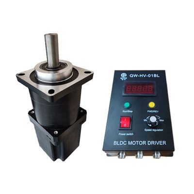 110V/220V 1500W Low Speed BLDC Motor and Driver and Reducer Radio 3/4/5/6/10/20/30 High Torque Brushless Motor Kits (110V-1500W Ratio 20)