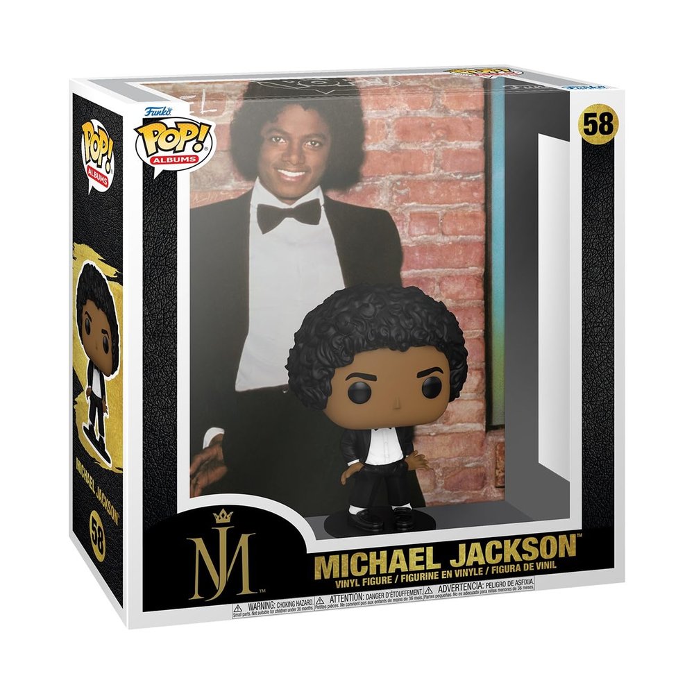 Funko POP Albums: Michael Jackson - (Off The Wall) - Collectable Vinyl Figure - Gift Idea - Official Merchandise - for Kids & Adults - Music Fans - Model Figure for Collectors and Display