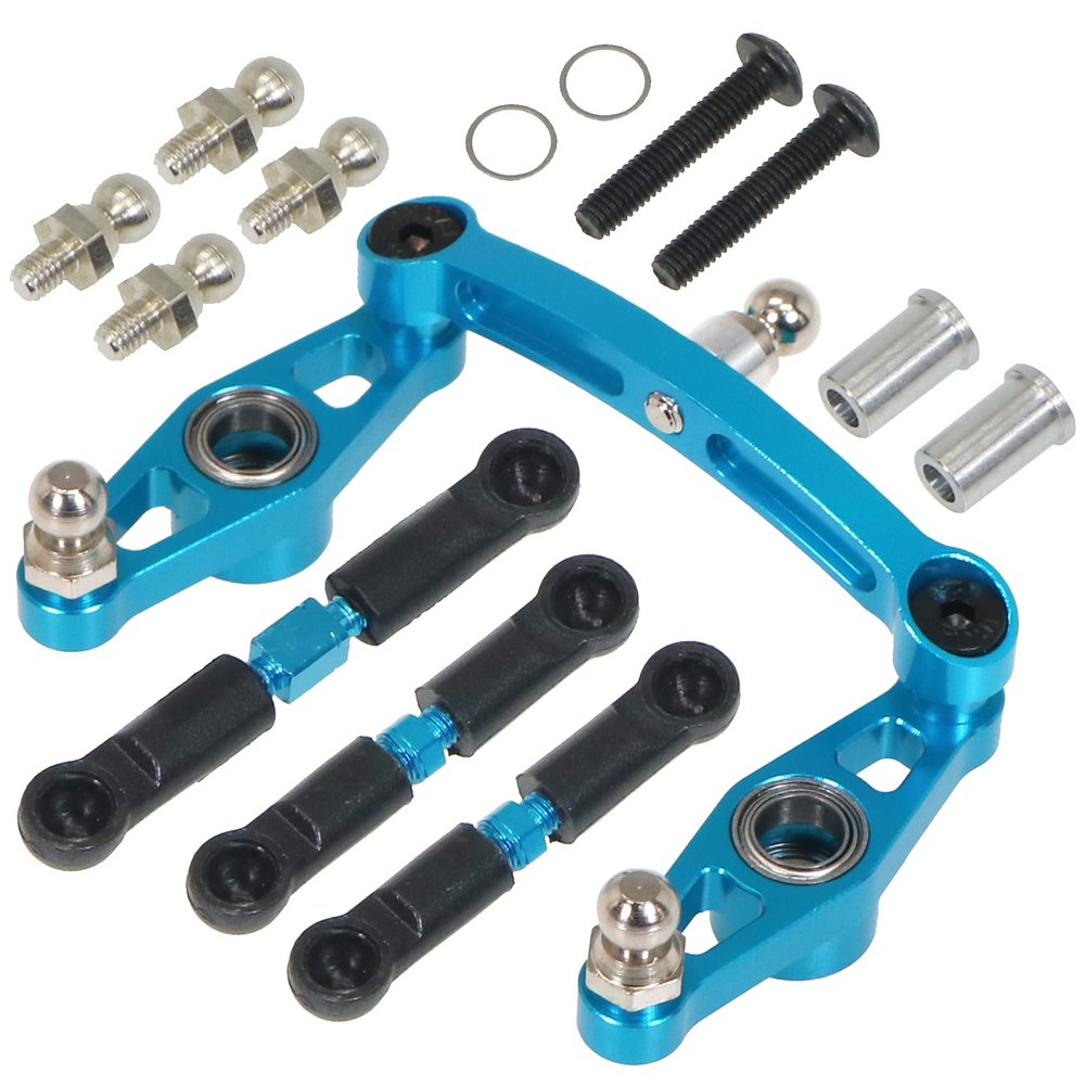SP Steering Crank V2 with Bearing: For Tamiya TT02 [#TT02-15V2U3] [Eagle Model]