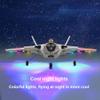 QIYHBVR RC Fighter Jet Remote Controlled Airplane, 2.4 GHz Control Flight Distance 300 Meters, Lightweight Flexible Impact Resistant Body, Includes Night Light, Ages 8 and Up view 4