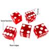 Yuanhe Grade AAA Precision 19mm Serialized Casino Craps Dice Set of 15 with Razor Edges and Corners-Blue & Red & Purple view 2