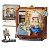 MEIEST Mini Building Blocks Cute 3D Painting Model Set,Creative DIY Simulation Particle Stereograph Collection Construction Building Bricks Toy,Home Decor (4-The Milkmaid) view 1