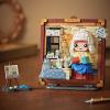MEIEST Mini Building Blocks Cute 3D Painting Model Set,Creative DIY Simulation Particle Stereograph Collection Construction Building Bricks Toy,Home Decor (4-The Milkmaid) view 2