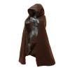 1:12 Scale Brown Cape Cloak with Hat for Bandai SHF (no Figure) view 1
