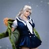 1/6 Scale Winter Girl Female Head Sculpt and Clothes for 12inch Phicen TBL JO Female Action Figure Body (B) view 3