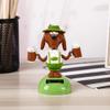 Solar Powered Dancing Toy, Cute Dog Swinging Animated Dancer Bobble Head Beer Dog Toy Car Decoration Kids Toys Gifts view 4