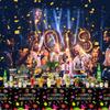 4 Pack Glow Party Table Covers Neon Tablecloths Disposable Plastic Neon Table Cloth Black Light Tablecloth Black Light Decorations Glow in The Dark Party Supplies Blacklight Decor 86 x 51 Inch view 4