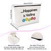 Bingo Makeup Bag for Women Bingo Game Lover Player Gifts Birthday Slot Machine Presents for Casino Lover Gambler Cosmetic Bag Christmas Graduation Presents Travel Cosmetic Pouch view 2
