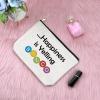 Bingo Makeup Bag for Women Bingo Game Lover Player Gifts Birthday Slot Machine Presents for Casino Lover Gambler Cosmetic Bag Christmas Graduation Presents Travel Cosmetic Pouch view 3