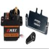 TEIRAY RC Servo Steering Servo for RC Car Boat Model Parts AX24 Axial SCX24 Upgrade Parts with Servo Mount Bracket and Arm (Black) view 1