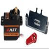 TEIRAY RC Servo Steering Servo for RC Car Boat Model Parts AX24 Axial SCX24 Upgrade Parts with Servo Mount Bracket and Arm (red) view 1