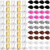 Sumind 40 Pcs Western Party Decoration Supplies Plastic Mini Cowboy Hats with 1 oz Miniature Cowgirl Cowboy Boot Shot Glasses view 1