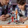 AESGOGO STEM Space Toys for 6 7 8 9 10 11 12 Year Old Boys Girls, Space Shuttle Rocket Launch Center Building Sets Toy Kits, Best Gifts for Kids Ages 8-14 566 Pcs. view 3