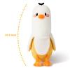 PEACH CAT Banana Duck Plush Pillow Duck Stuffed Animal Cute Banana Plushie for Girls and Boys White 27.5" view 3
