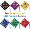 24 Pcs Kindergarten Graduation Cap Topper Craft for Kids, 2026 DIY Art Stickers Carft for Grad Hat Top Congrats Grad Decoration Set (Kindergarten Grad) view 4