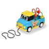 Dickie Toys ABC - Toy Car Fynn Fruit (25 cm) - Pull Toy with Motor Skills Bow, Horn and Cord, Baby Toy from 1 Year (12 Months) view 1